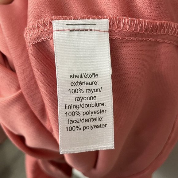 🌸BNWT!🌸 Maurices Boho Midi Dress XL Pink Crochet - Picture 8 of 13